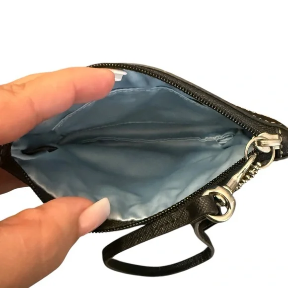 Coach Vintage Collection Pleated Soho Wristlet w/ Leather Trim - Picture 5 of 5